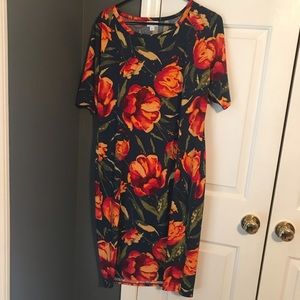 LulaRoe Julia, size XL. Floral print